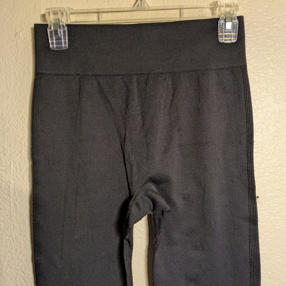 goqq Women's Black Leggings Large Size Pre-owned - Picture 4 of 7
